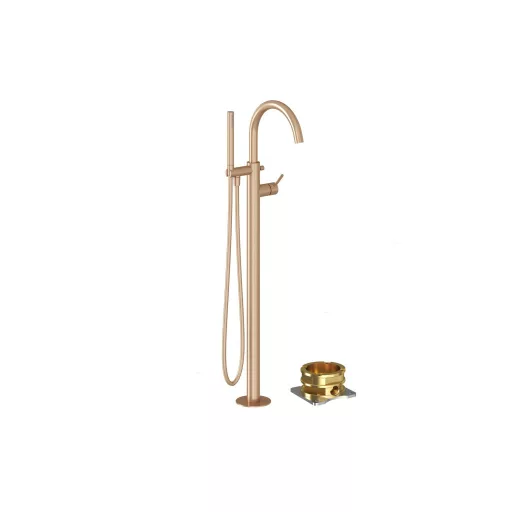 Espirit padlón álló kádcsaptelep szettel ES 080.60RGB.RB07G, rose gold