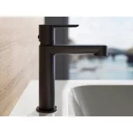   Puri álló mosdócsaptelep leeresztő nélkül 190 mm, PU 014.21BLM, matt fekete