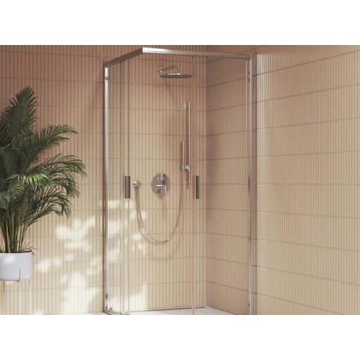 Plan falba süllyesztett csaptelep, kétutas, belső egységgel PN 062.00CR.O2, króm