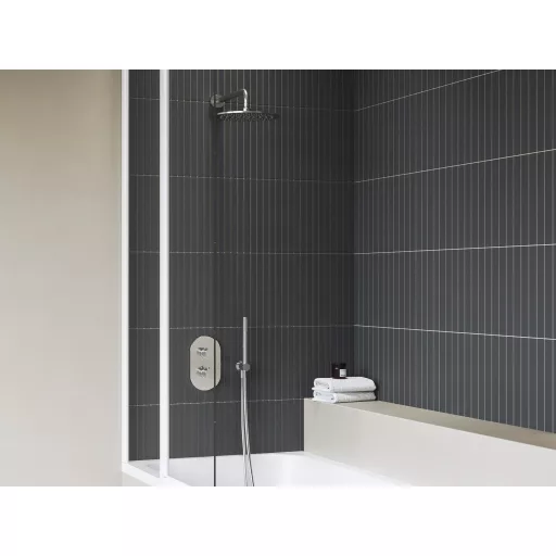 Esőztető kör fejzuhany, 250 mm 985.00CR, króm