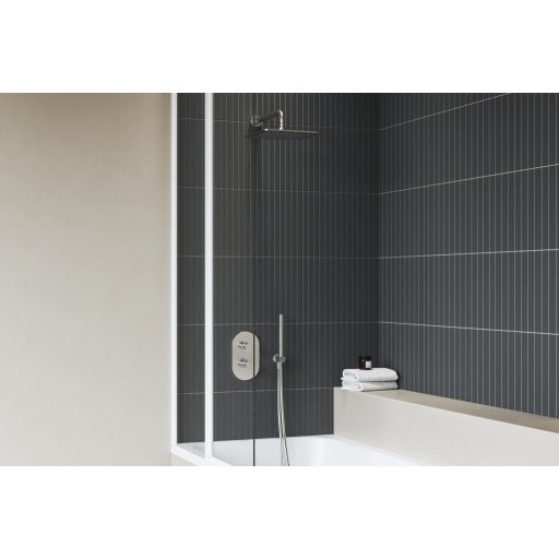 Esőztető szögletes fejzuhany, 250x250 mm 986.00CR, króm