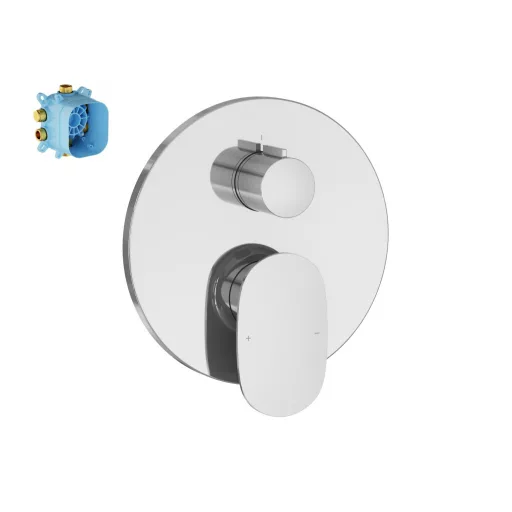 Spring 2-utas falba süllyesztett csaptelep test nélkül, króm SG 065.00CR.O2.RB072