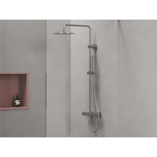 Spring termosztátos  zuhanyoszlop, állítható, zuhanyszettel, króm SG 091.00CR