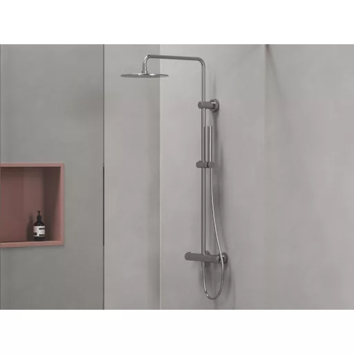 Spring termosztátos  zuhanyoszlop, állítható, zuhanyszettel, króm SG 091.00CR