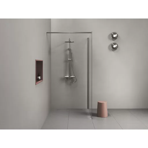 Spring állítható, nem termosztátos zuhanyoszlop, zuhanyszettel, króm SG 098.00CR
