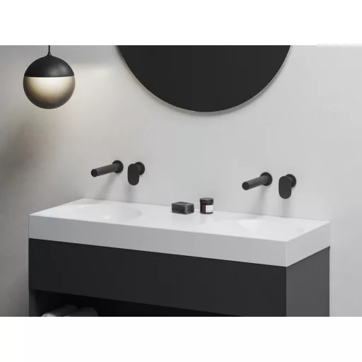 Spring falba süllyesztett mosdócsaptelep testtel, matt fekete SG 019.20BLM.O1