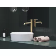   Espirit álló mosdócsaptelep BeCool 340 mm leeresztő nélkül ES 015.61GLB, gold