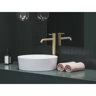   Espirit álló mosdócsaptelep 340 mm leeresztő nélkül ES 015.60GLB, gold