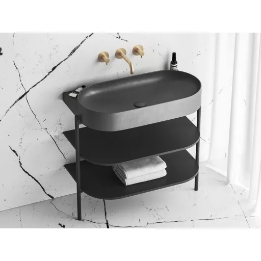 Espirit falba süllyesztett mosdócsaptelep belső egységgel ES 019.60GLB.O1, gold