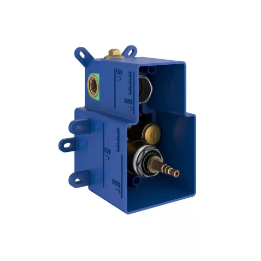 Espirit termosztátos falba süllyesztett csaptelep, háromutas, belső egység nélkül ES 067.60GLB.O3.RB07C, gold