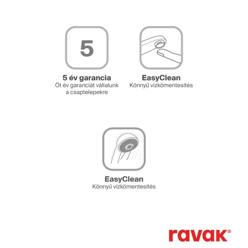 Espirit padlón álló kádcsaptelep szettel ES 080.60GLB.RB07G, gold