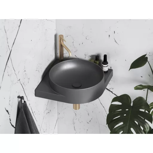 Espirit álló mosdócsaptelep 250 mm leeresztő nélkül ES 014.60GLB, gold