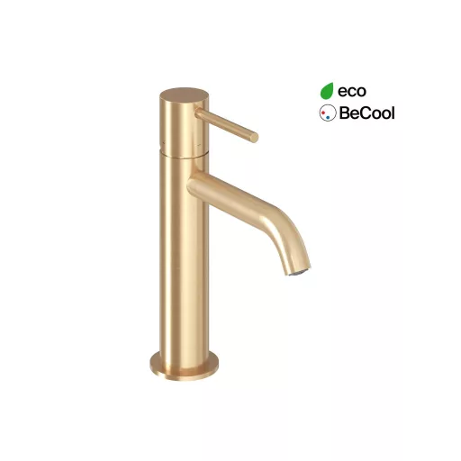 Espirit álló mosdócsaptelep BeCool 190 mm leeresztő nélkül ES 012.61GLB, gold