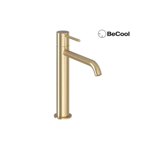 Espirit álló mosdócsaptelep BeCool 250 mm leeresztő nélkül ES 014.61GLB, gold