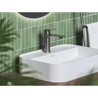   Plan mosdócsaptelep 165 mm, lefolyó nélkül PN 014.20GB, grafit