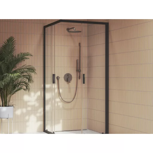 Plan falba süllyesztett csaptelep, kétutas, belső egységgel PN 062.20GB.O2, grafit