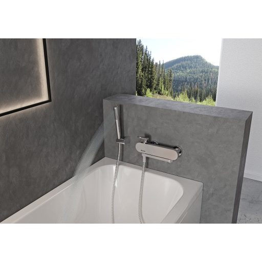 Zuhanyrózsa standard 957.00CR, króm