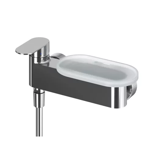 Chrome II polc kád- és zuhanycsaptelephez
