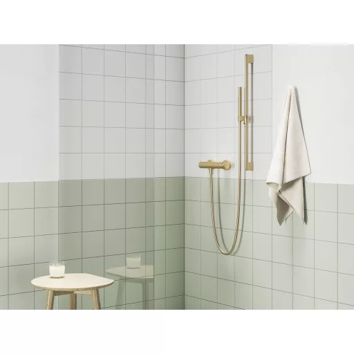 Zuhanygégecső 150 cm, műanyag 913.60GLB, gold