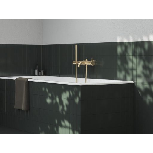 Zuhanygégecső 150 cm, műanyag 913.60GLB, gold