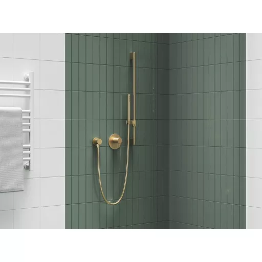 Állítható zuhanytartó rúd 70 cm 974.60GLB, gold