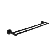   Kona KN 320.20BLM dupla törölközőtartó 60 cm, matt fekete