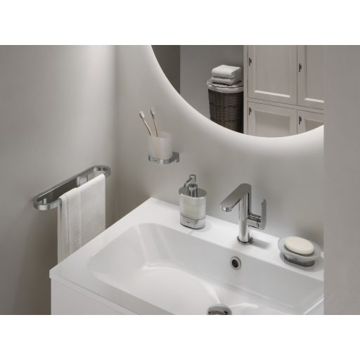 Chrome CR II 210.00CR pohártartó üvegpohárral, króm