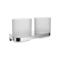 Chrome CR II 220.00CR pohártartó üvegpoharakkal, króm