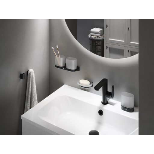 Chrome CR II 200.20BLM szappantartó tálkával, matt fekete