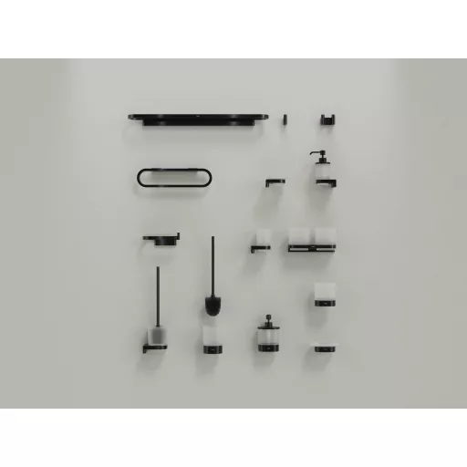 Chrome CR II 201.20BLM szappantartó tálka, matt fekete