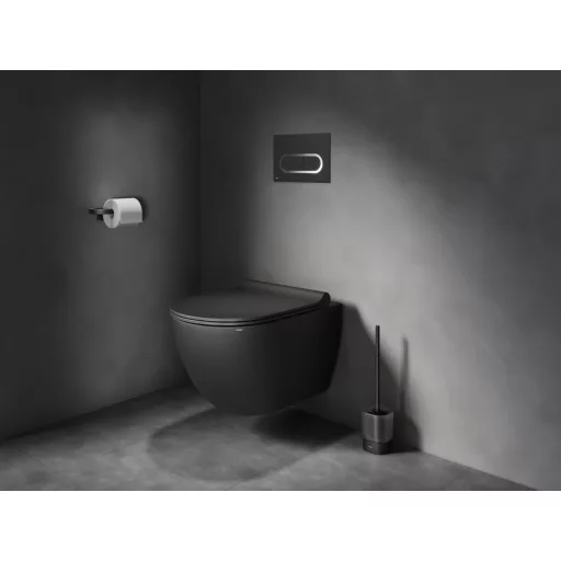 Chrome CR II 411.20BLM WC-kefe tartállyal, matt fekete