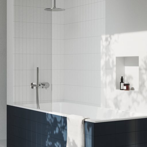 Mennyezeti kar 703.00CR, 20 cm króm