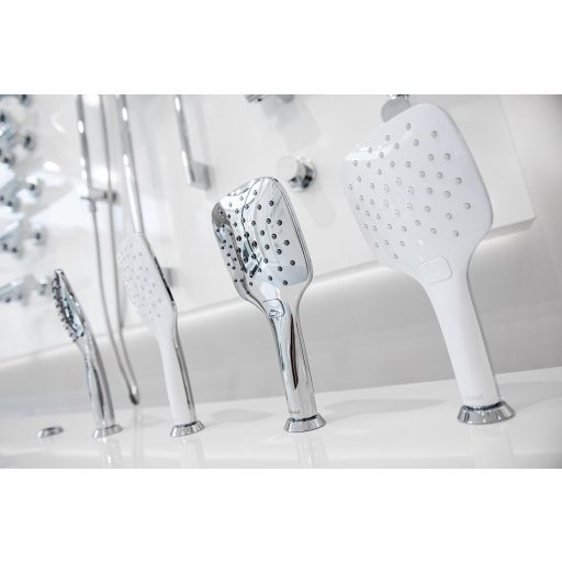 Kézizuhany Air, 3 funkcióss 120mm 958.10CR/WH, króm/fehér