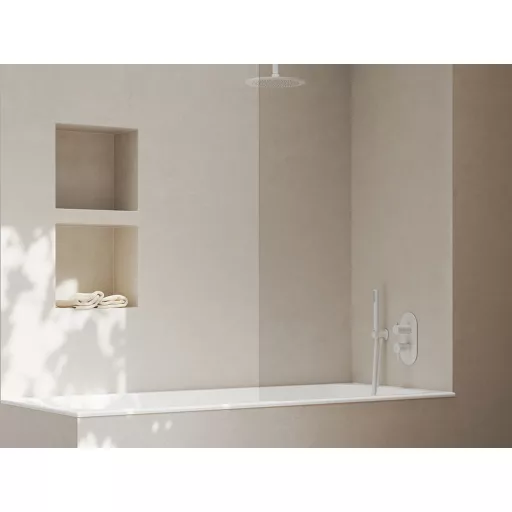 951.10WV Kézi zuhany köralakú, White Velvet