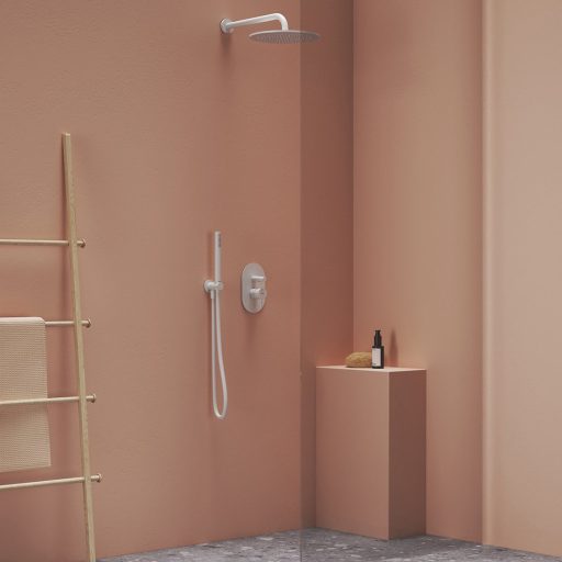 Zuhanygégecső 150 cm műanyag 913.12WV, White Velvet