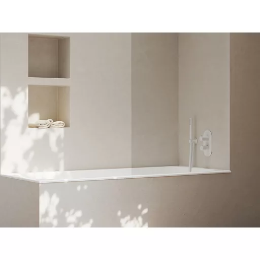 Zuhanygégecső 150 cm műanyag 913.12WV, White Velvet