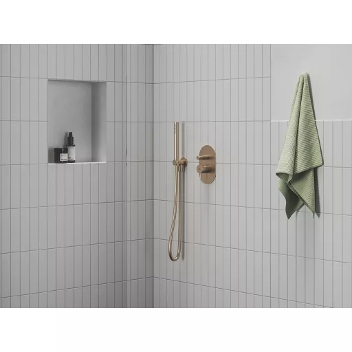 Zuhanygégecső 150 cm, műanyag 913.62RGB, rose gold
