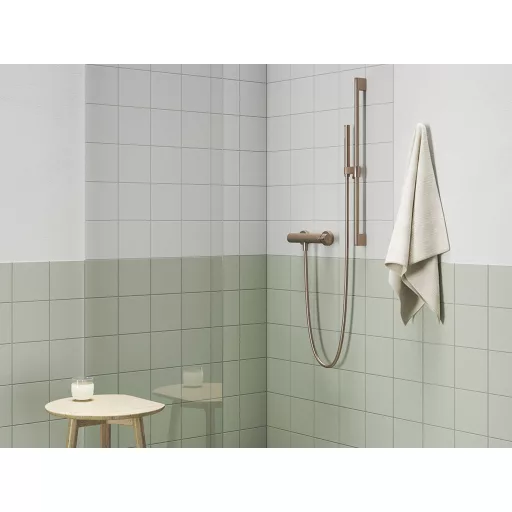 Állítható zuhanytartó rúd 70 cm 974.60RGB, rose gold