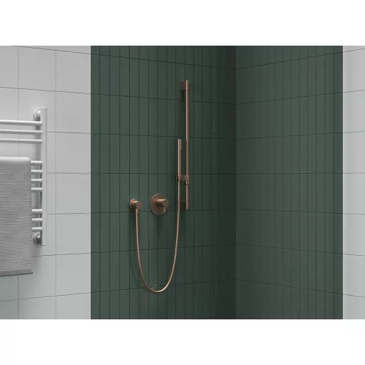 Állítható zuhanytartó rúd 70 cm 974.60RGB, rose gold