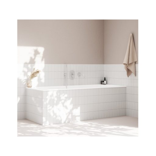 Espirit vízfeltöltő falikar kádhoz ES 027.10WV , White Velvet