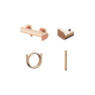   Eleganta fali zuhanycsaptelep szettel, rose gold EL 032.60RGB+S
