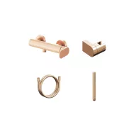   Eleganta fali zuhanycsaptelep szettel, rose gold EL 032.60RGB+S