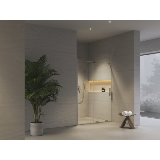 RODP2 100 zuhanyajtó krómhatású+transparent