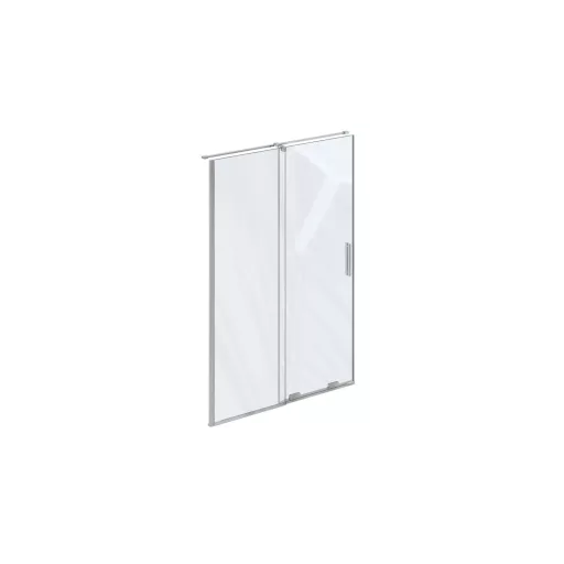 RODP2 110 zuhanyajtó krómhatású+transparent