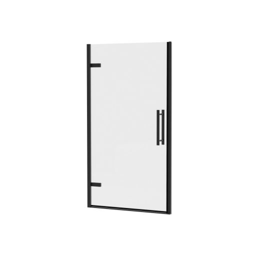 COOL! COSD1-90 zuhanyajtó fekete+transparent