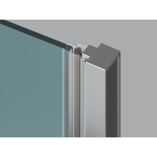 COOL! COSD1-90 zuhanyajtó krómhatású+transparent