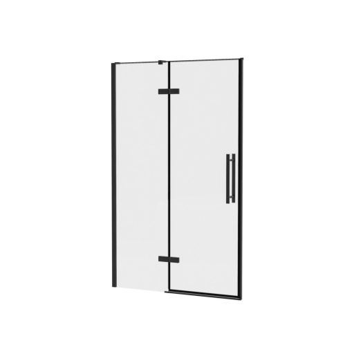 COOL! COSD2-100 zuhanyajtó fekete+transparent