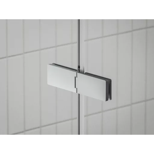 COOL! COSD2-100 zuhanyajtó krómhatású+transparent