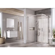   Blix Slim BLSRV2K-120 zuhanykabin krómhatású+transparent (1 oldal)