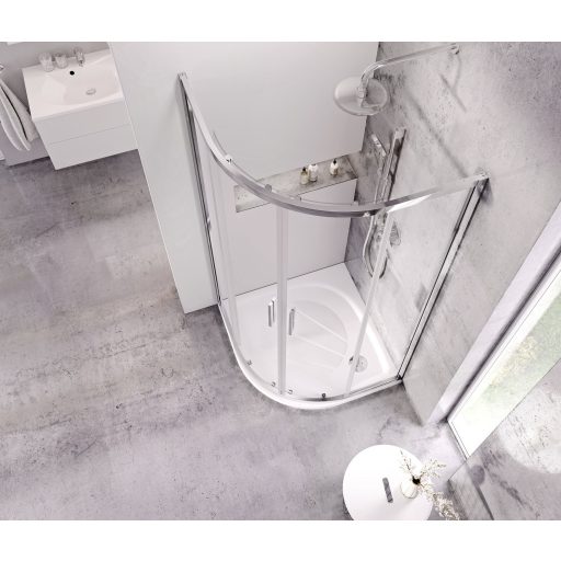 Blix Slim BLSCP4 90x90 zuhanykabin krómhatású+transparent